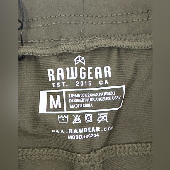RAWGEAR UNISEX OLIVE GREEN PERFORMANCE TRACK/JOGGER PANT Men M/Women L - Picture 8 of 13